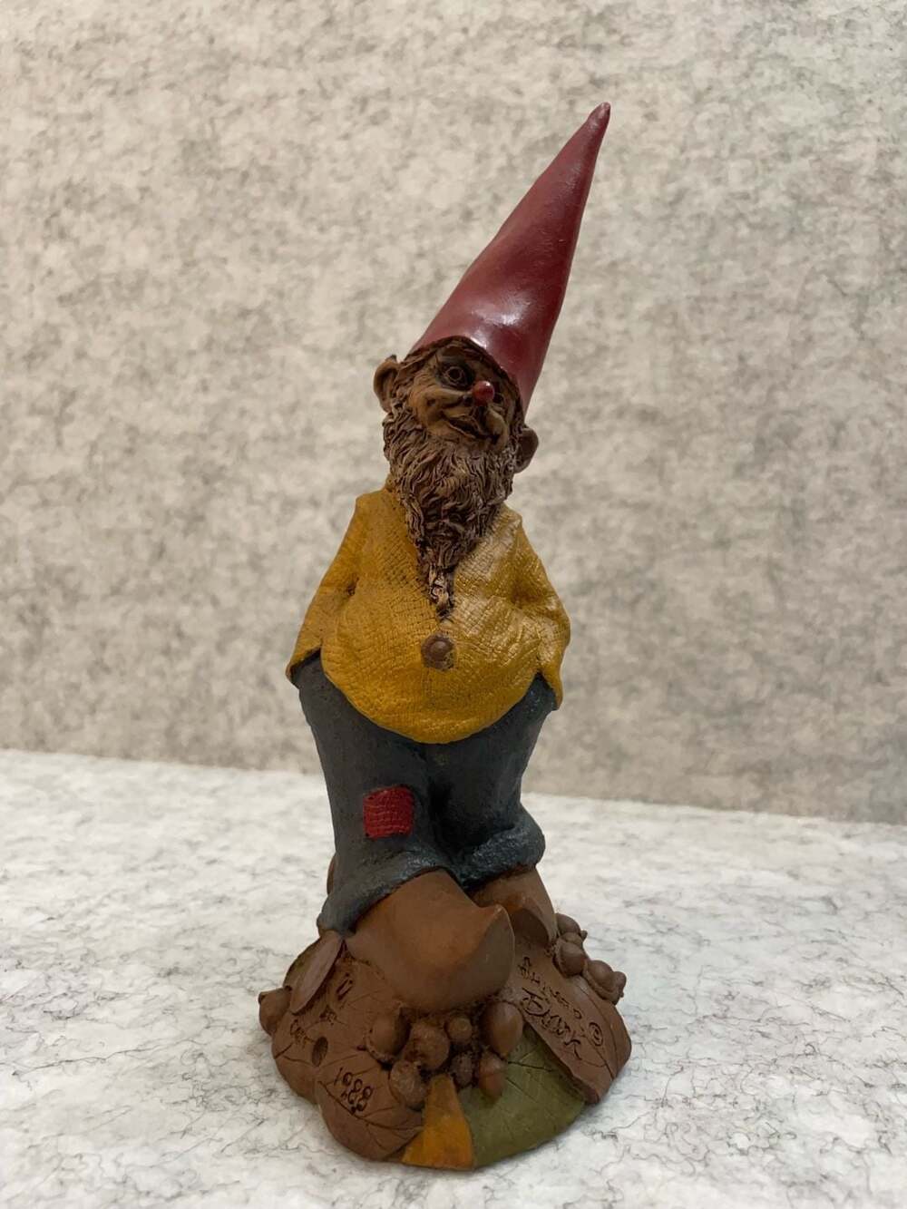 Vintage 1988 Tom Clark Shiner Gnome Clown Figurine